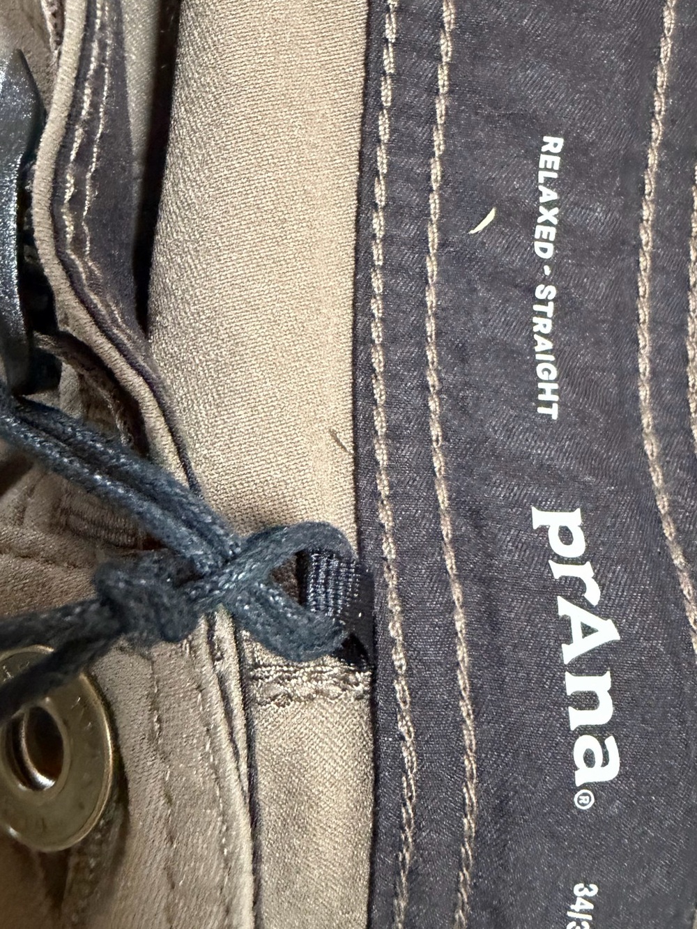 Prana Men's Cargo Hiking Pants in Dark Brown - Picture 6 of 8